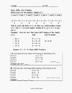 Print The Featured Math Worksheets...